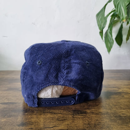 Vintage American Trucker Hat Snapback cap one size adjustable navy Killington