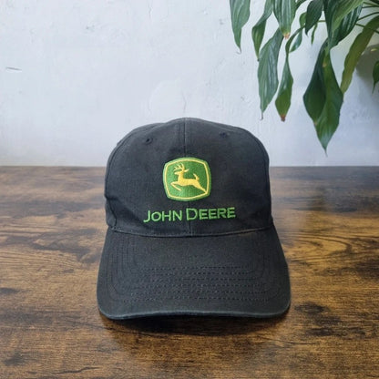 John Deere Baseball Hat Snapback cap one size adjustable black