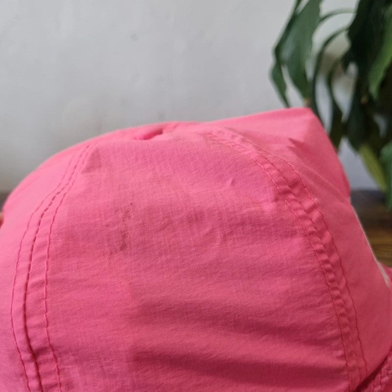 Vintage American Trucker Hat Snapback cap one size adjustable neon pink chi omega festival