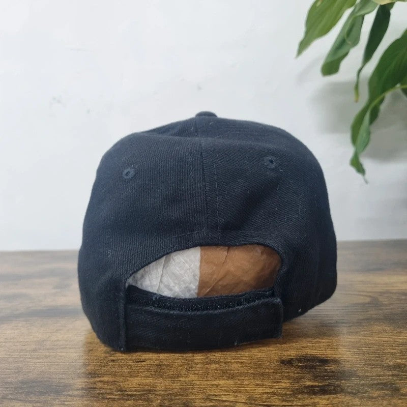 Vintage American Baseball Hat Snapback cap one size adjustable navy Chevrolet flame