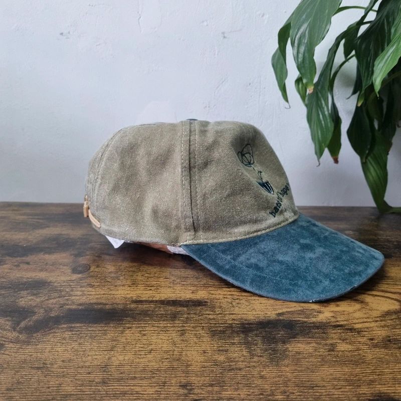 Vintage American Baseball Hat Snapback cap one size adjustable khaki green hats of hope