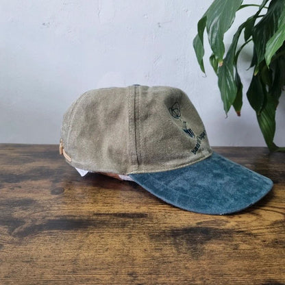 Vintage American Baseball Hat Snapback cap one size adjustable khaki green hats of hope