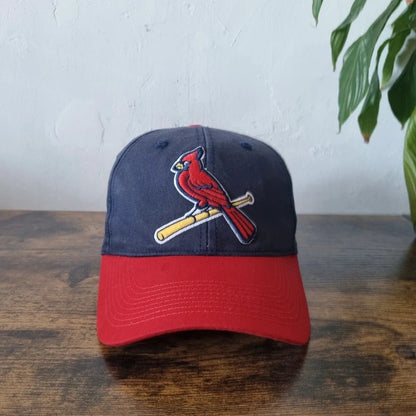 Vintage American Baseball Hat Snapback cap one size St. Louis Cardinals mlb navy red