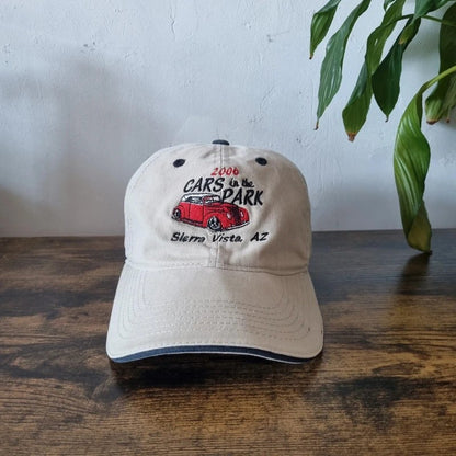 Vintage American Baseball Hat Snapback cap one size adjustable cars in the park Arizona