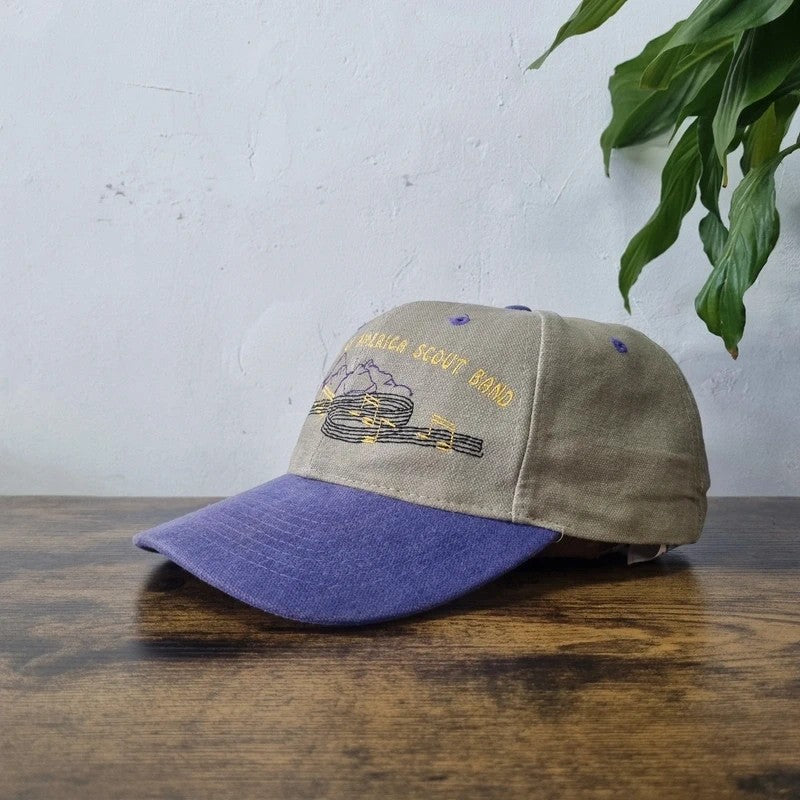 Vintage American Baseball Hat Snapback cap one size Crossroads of America Scout Band