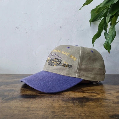 Vintage American Baseball Hat Snapback cap one size Crossroads of America Scout Band