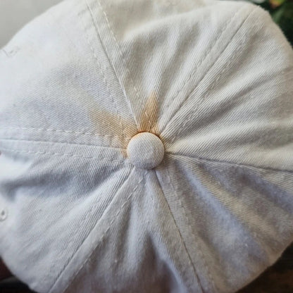 Vintage American Trucker Hat Snapback cap one size adjustable Flamingo Hilton Laughlin white