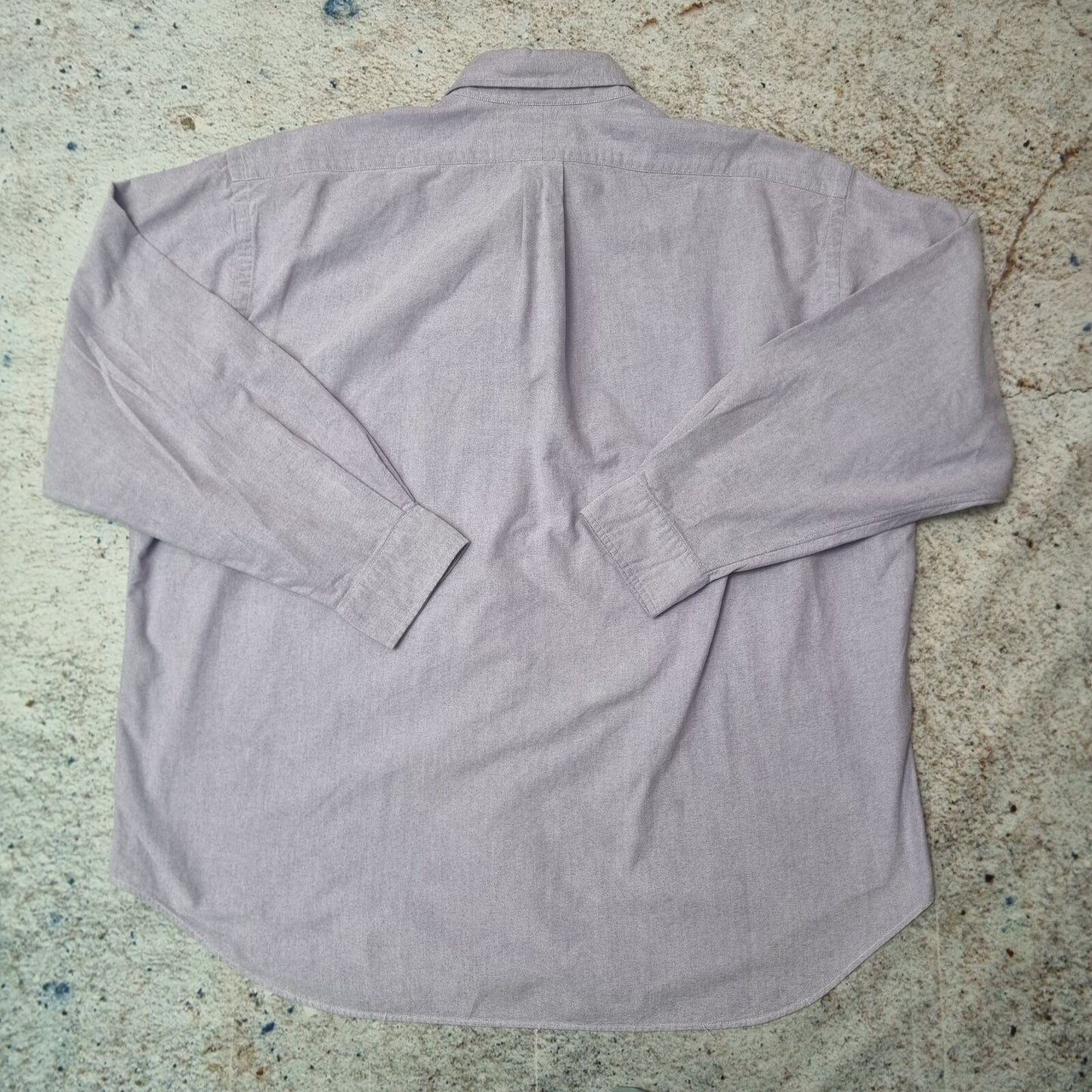 Ralph Lauren OVER SHIRT BIG SHIRT PLAIN - Purple - Size XL
