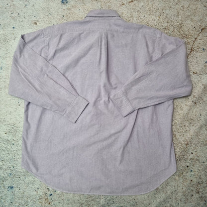 Ralph Lauren OVER SHIRT BIG SHIRT PLAIN - Purple - Size XL