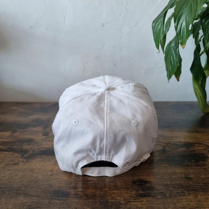 Vintage American Trucker Hat Snapback cap one size adjustable white Jaguar