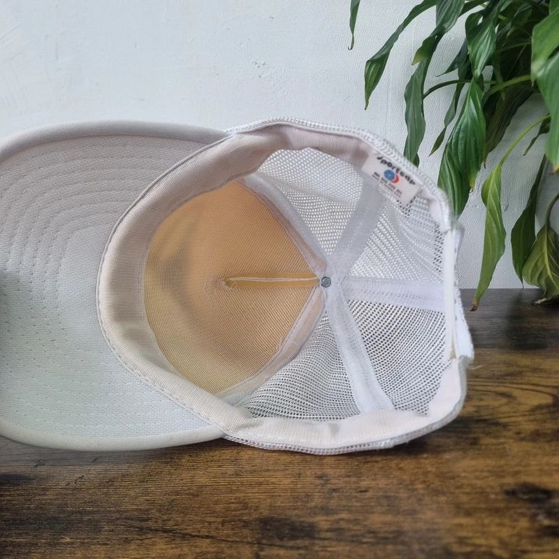 Vintage American Trucker Hat Snapback cap one size adjustable white spruce goose airline