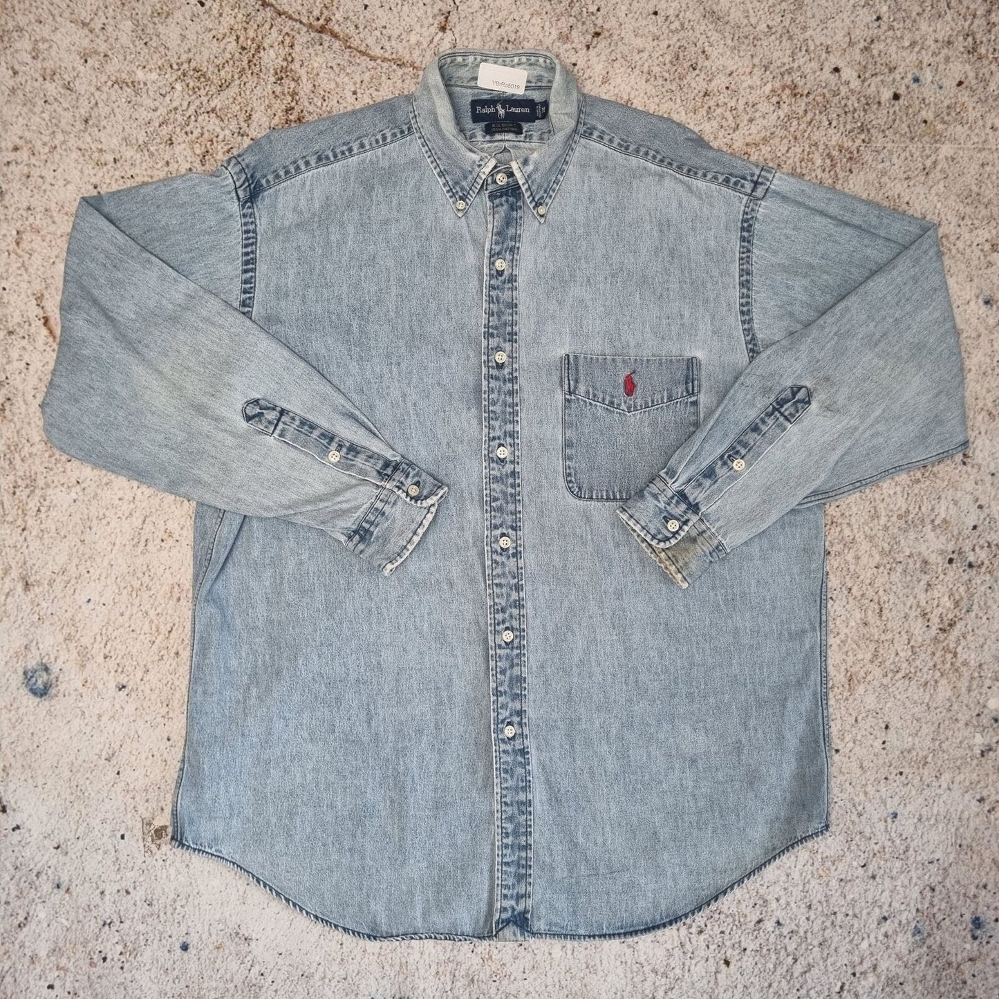 Ralph Lauren DENIM SHIRT BIG SHIRT  - Blue - Size M