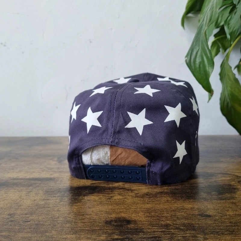 Vintage American Baseball Hat Snapback cap one size adjustable kentuckiana tank wash navy red