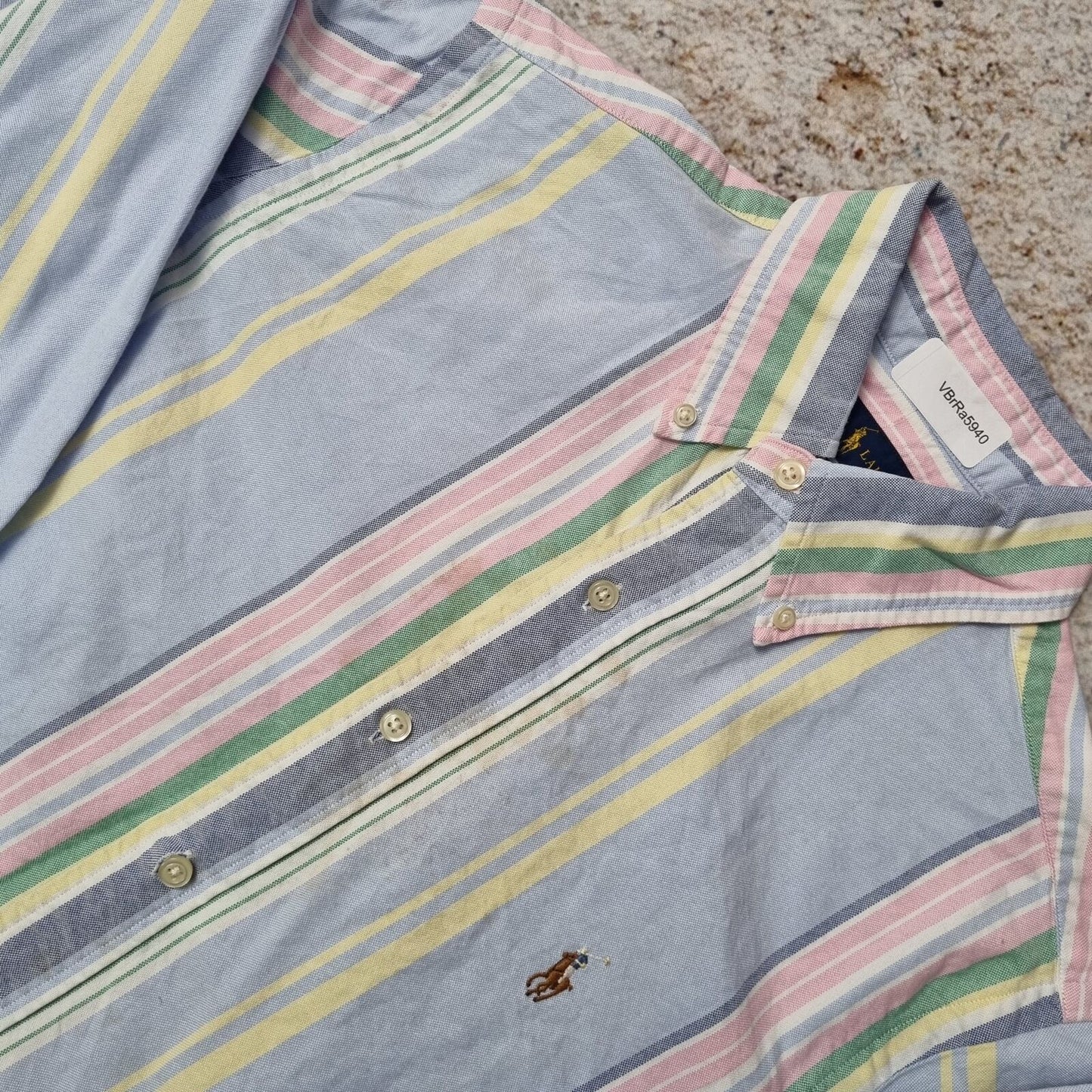 Ralph Lauren OXFORD SHIRT CLASSIC FIT STRIPED - Multicolour - Size S