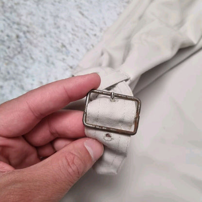 Aquascutum London England Trench Coat Mac Jacket Khaki Beige Mens Size 40