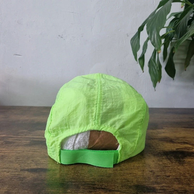 Vintage American Baseball Hat Snapback cap one size adjustable neon green Jamaica