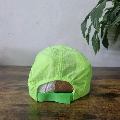 Vintage American Baseball Hat Snapback cap one size adjustable neon green Jamaica