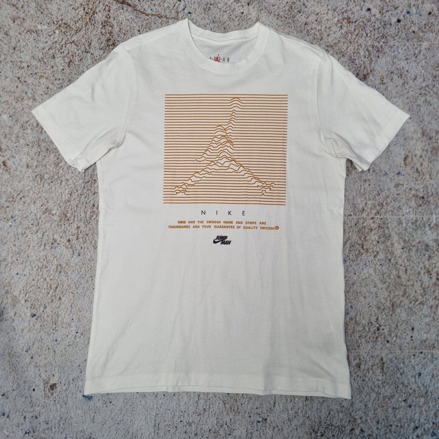 Nike Air jordan t shirt Size M White Graphic Top Jumpman