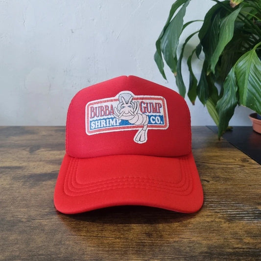 Vintage American Trucker Hat Snapback cap one size adjustable bubba gump
