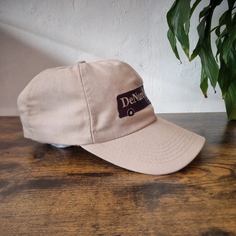 Vintage American baseball Hat Snapback cap one size adjustable beige denure tours