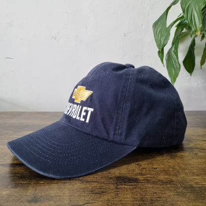 Vintage American Baseball Hat Snapback cap one size adjustable navy Chevrolet