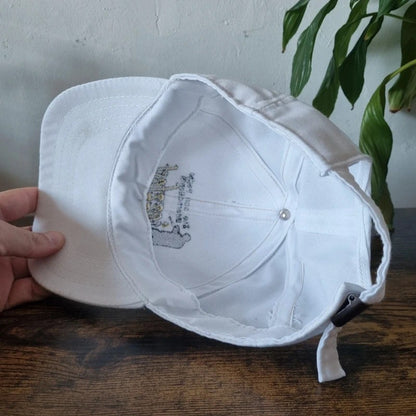 Vintage American Baseball Hat Snapback cap one size adjustable white san Pedro Jazz fest