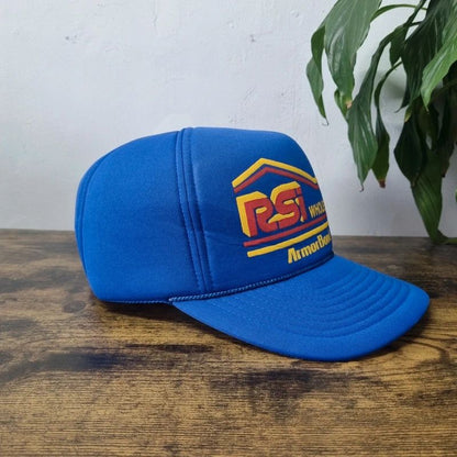 Vintage American Trucker Hat Snapback cap one size adjustable blue RSI wholesale