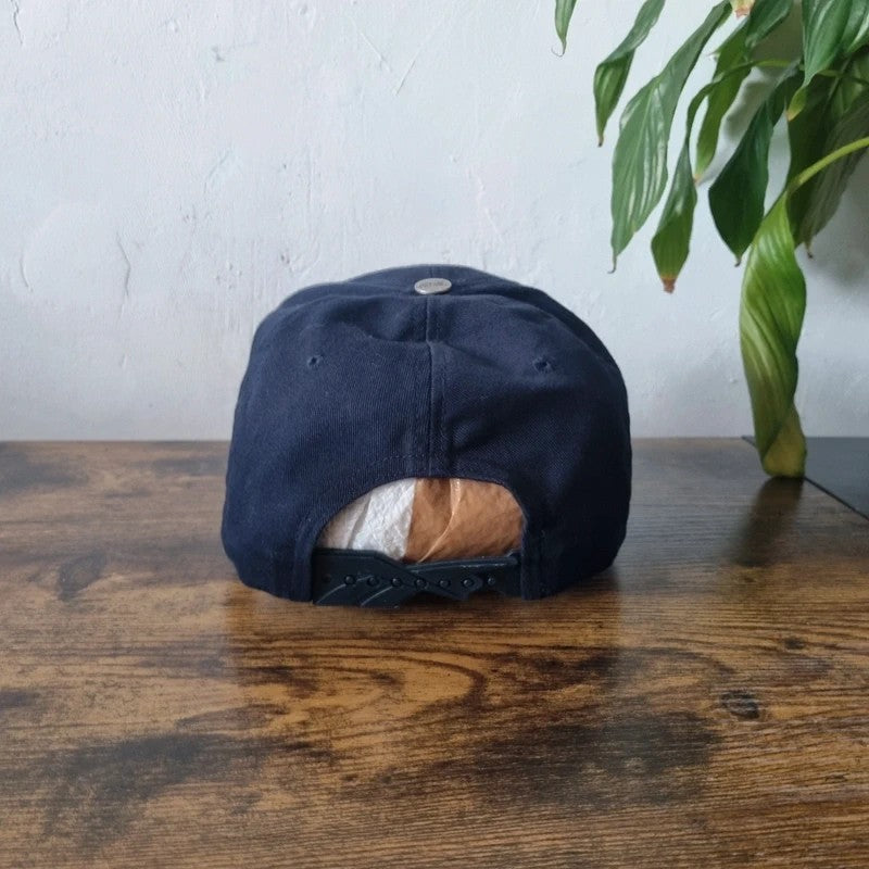 Vintage Reebok Baseball Hat Snapback cap one size adjustable navy