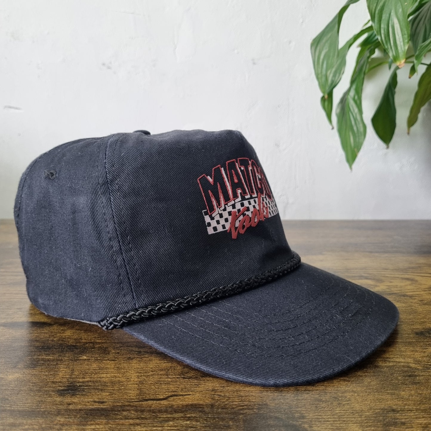 Vintage American Trucker Hat Snapback cap one size adjustable black Matco Tools