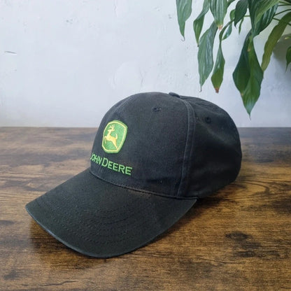 John Deere Baseball Hat Snapback cap one size adjustable black