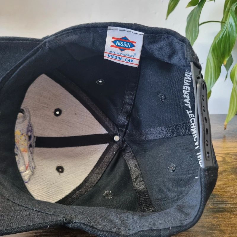 Vintage American baseball Hat Snapback cap one size adjustable black hot rod