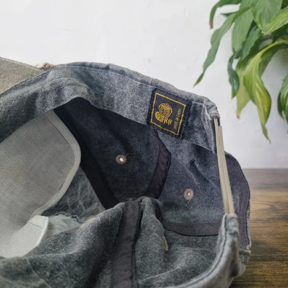 Vintage American Trucker Hat Snapback cap one size adjustable grey new castle sawmill