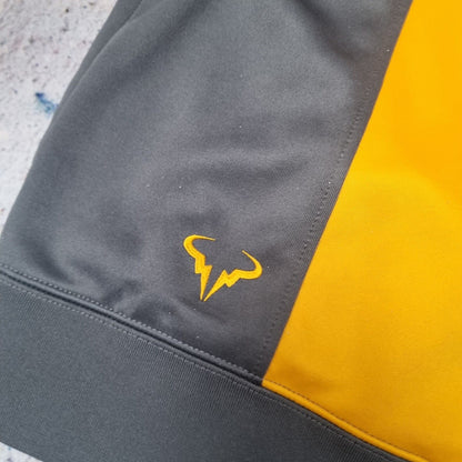 Nike Rafa Nadal 2010 World Tour Jacket, Size XL White Yellow Grey