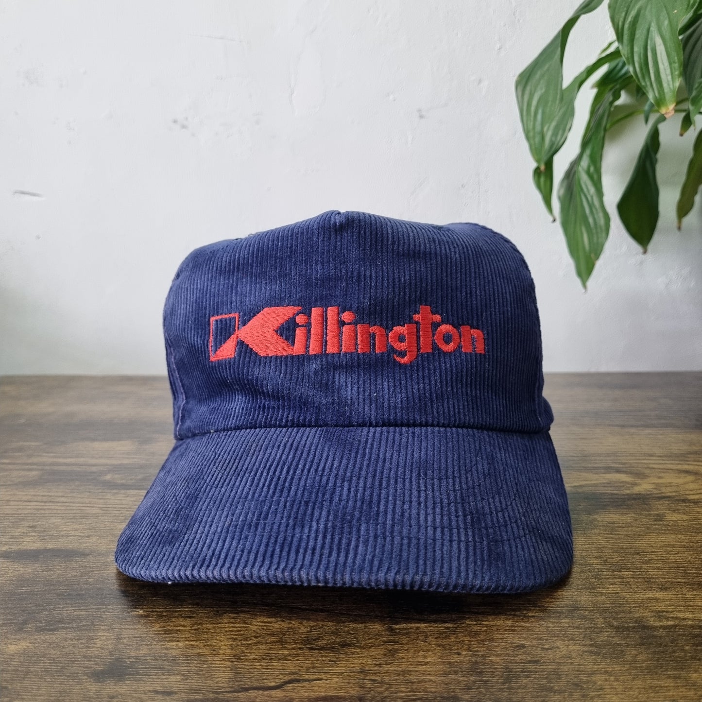Vintage American Trucker Hat Snapback cap one size adjustable navy Killington