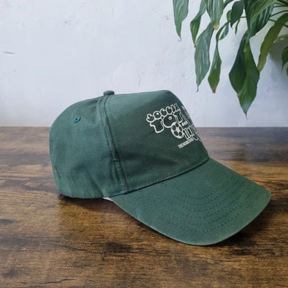 Vintage American Baseball Hat Snapback cap one size adjustable green Soccer Tots and Tiny Tigers