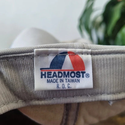 Vintage American Trucker Hat Snapback cap one size adjustable grey lumber & hardware