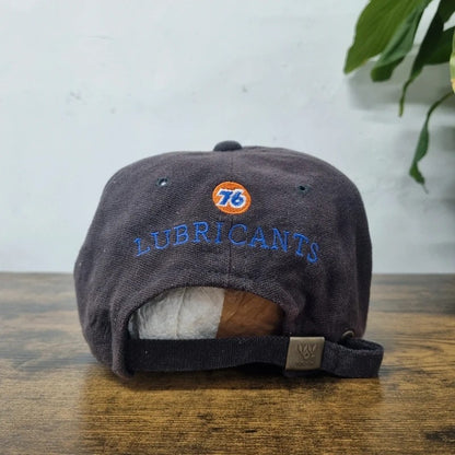 Vintage American Baseball Hat Snapback cap one size adjustable faded black pit crew