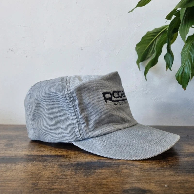 Vintage American Trucker Hat Snapback cap one size adjustable grey rodem equipment