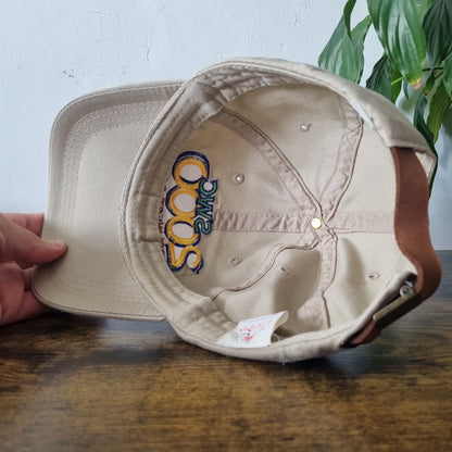 Vintage American Trucker Hat Snapback cap one size Beige Spirit West Coast
