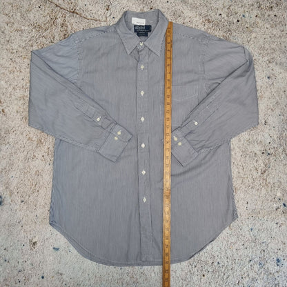 Ralph Lauren SHIRT ANDREW CLASSIC FIT STRIPE 32 33 - Blue - Size 16