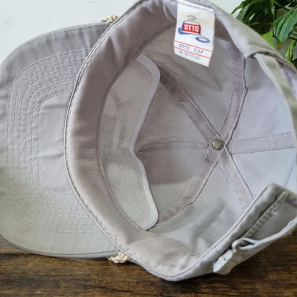 Vintage American Trucker Hat Snapback cap one size adjustable grey Haas Truck