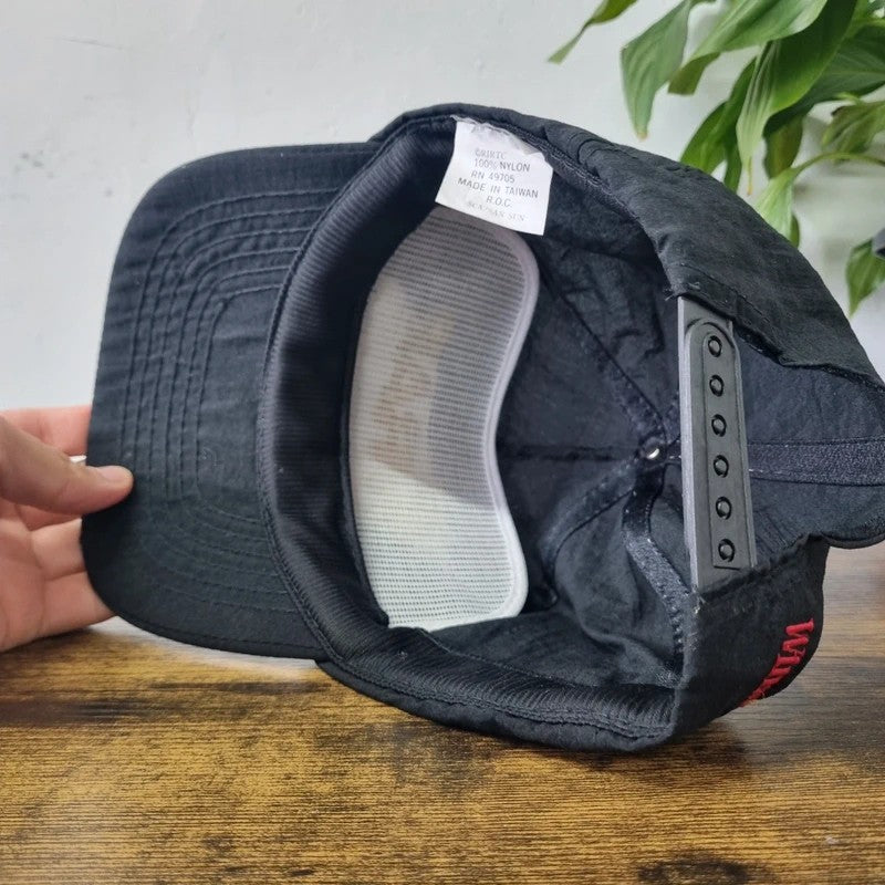 Vintage American Trucker Hat Snapback cap one size adjustable black the Wrap winston