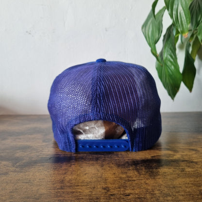 Vintage American Trucker Hat Snapback cap one size blue Niagara shrine club