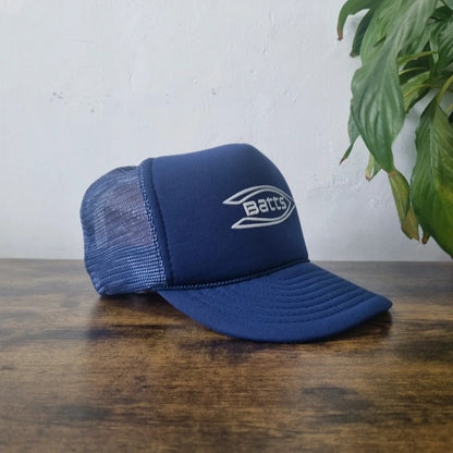 Vintage American Trucker Hat Snapback cap one size adjustable navy Batts
