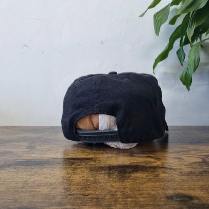 Vintage American Baseball Hat Snapback cap one size black planet Hollywood las vegas