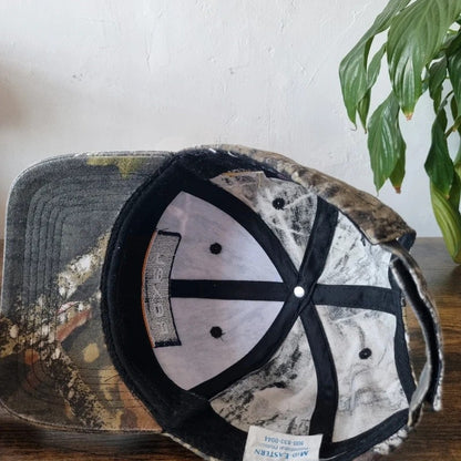 Vintage American Baseball Hat Snapback cap one size adjustable khaki brown realtree camo rexel