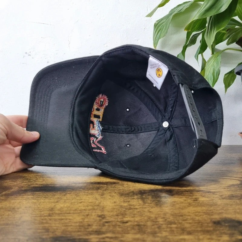 Vintage American Baseball Hat Snapback cap one size adjustable black Maui y2k