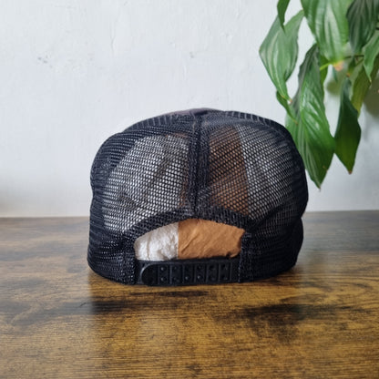 Vintage American Trucker Hat Snapback cap one size black Bridgestone tyre