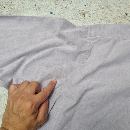 Ralph Lauren OVER SHIRT BIG SHIRT PLAIN - Purple - Size XL