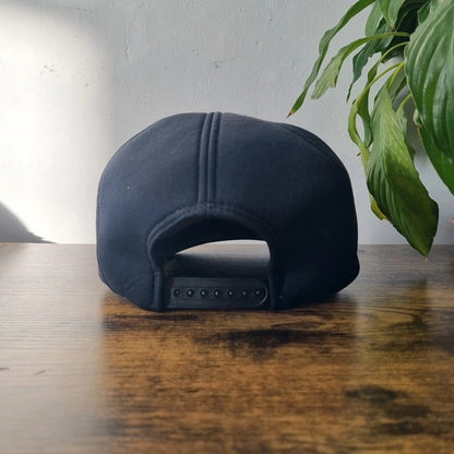 Vintage American Trucker Hat Snapback cap one size adjustable black central supply electric